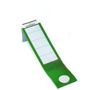 Durable Ordofix Self-Adhesive Spine Labels - Perfect for Lever Arch Files & Folders - Green - Pack of 10 - 60mm Width