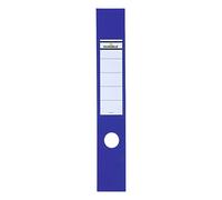 DURABLE ORDOFIX Self-Adhesive PVC Spine Labels (Blue) for Lever Arch File- Pack of 10 Spine Labels