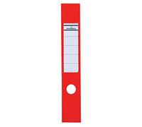 Durable Ordofix Spine Labels Self-adhesive PVC Red [Pack 10] - 8090/03