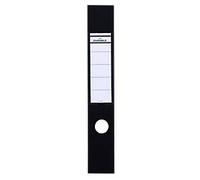 DURABLE Ordofix Spine Label Self-Adhesive Wide 6 x 39 cm Black Pack of 10