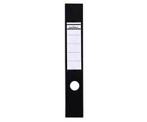 DURABLE Ordofix Spine Label Self-Adhesive Wide 6 x 39 cm Black Pack of 10