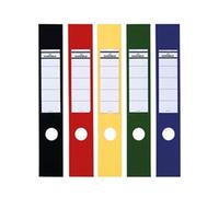 Durable Ordofix Spine Labels for Lever Arch File Assorted