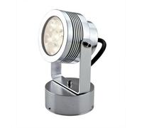 Durable Outdoor Ip54 Wall Light With Led - Anodised Aluminium - 6 Bulb Sconce