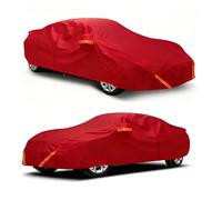 Durable Oxford Car Cover Compatible With 2026 Chevrolet Corvette Z06 Convertible 2-Door with HIGH Wing Spoiler, All-Weather Rain Snow Protection, Cotton Lined External accessories