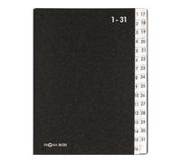 PAGNA Expanding A4 Bring Forward File – Pressboard Pages & PVC Tabs 1-31