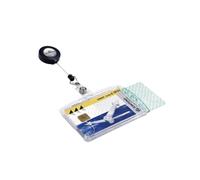 Durable Pass Holder Acrylic with Name Badge and Reel