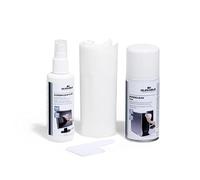 Durable PC CLEANING KIT - equipment cleansing kit (Wet/Dry cloths & Liquid, Screens/Plastics)