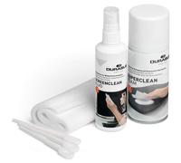 Durable Pc Tech Kit - Screen Spray - Foam Spray - Wipes & Keyboard Tool in White | Size: 1 Pack Durable White 1 Pack
