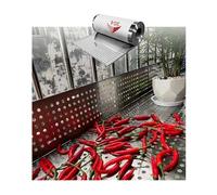 Durable Perforated Metal Sheets,Perforated Metal Sheet 304 Stainless Steel, 8mm Hole Decorative Mesh Panel for Ventilation, Grill, DIY Projects, Custom Sizes Available(W15*L1000cm/W5.9*L393.7in)