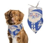 Durable Pet Bandana, Walk with A Crutch Print Triangle Scarf for Dogs & Cats, Soft, Stylish & Easy to Wash, Ideal for Walks, Photos & More