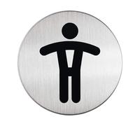 Durable PICTO 'Men's WC' Symbol 83mm