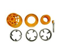 Durable pipe thread maker features threading dies that are easy to use for professionals and hobbyists