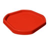 Durable Plastic Cement Mixing Tray for Concrete Cement Sand Plastering Builders Building Material Construction Tool (Medium) Garden or Workplace Red Messy Tray