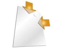 Durable Plastic Cut Flush Document Wallet Folder, 100 Pack, A4 Clear