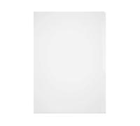 Durable Plastic Cut Flush Document Wallet Folder | 50 Pack | A4 Clear