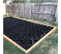 Durable Plastic Ground Grid for Garden Wall Stabilization Gravel Grid for Outdoor Pathways & Steep Drives Heavy-Duty Ground Stabilizer Mat (6m x 6m / 19.5FT x 19.5FT)