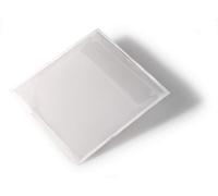 Durable POCKETFIX Self-Adhesive Clear CDDVD Sleeve Pocket | 100 Pack