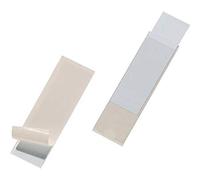 Durable 807319 POCKETFIX Self-Adhesive Pocket 100x30mm Transparent...