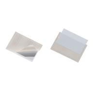 Durable 809319 Self-Adhesive Bag Pocketfix (90 x 57 mm (Inside Dimension)) Bag of 10-Piece Transparent