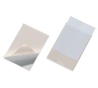 Durable POCKETFIX Self-Adhesive Clear Label Sleeve Pockets | 10 Pack | A7
