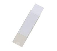 Durable Pocketfix Self-Adhesive Pocket | 30 x 100mm Pack of 10 | Transparent | Ideal for Labelling and Identifying Boxes and Folders