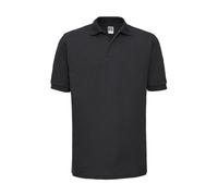 Durable polo Russell Athletic Hardwearing Noir 6XL