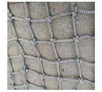 Durable Polyamide Climbing Frame Net, Strong Cargo Net for Training & Plant Support, 12mm Mesh, 1x7m (3.3x22.97ft) - Heavy-Duty Rope Netting for Outdoor & Indoor Use
