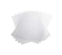 Durable Polypropylene Report Covers - Crystal Clear To Allow Easy Reading - 100% Recyclable & Eco Friendly - Pack of 50 Report Covers