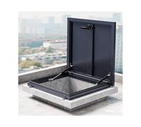 Durable Powder-Coated Roof Access Door Ideal for Rooftop Maintenance and Emergency Entry Providing A Reliable Waterproof Seal(65x55cm/25.6x21.7in)