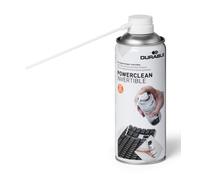 Durable POWERCLEAN Invertible Compressed Air Duster Keyboard PC Cleaner | 200ml in White | Size: 1 Pack Durable White 1 Pack