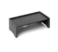 Durable Premium Felt Monitor and Laptop Stand - Height-Adjustable Shelf - Made of 60 Percent Recycled PET Felt - Grey