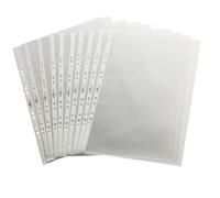 Durable Premium Punched Pockets for Table Flipcharts | 10 Pack | A3 Landscape