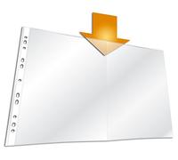 DURABLE Prospekthülle Business A3 PP Btl, à 10 5 Beutel à 10 St, 267119 Brand