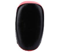 Durable PU Arc Kick Pad Training Foot Target Boxing Taekwondo Punching Pad High Density Shock Absorbing Wear for Gym Home Martial Arts Practice Black 477g