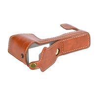 Durable PU Leather Case for Fuji XT10 XT20 XT30 Camera, Protects From Dust and Scratches, Easy Battery Replacement, Mounts on Tripod (Brown)