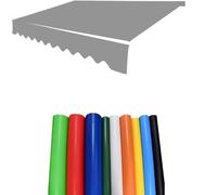 Durable PVC Awning Fabric, Weather-Resistant & Dust-Proof Canopy Material, Tear-Resistant Outdoor Shade, 6x2m, Perfect for Protection & Sunshade Solutions