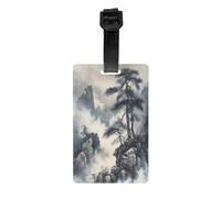Durable PVC Luggage Tags Personalized Bag Tags for Suitcases, Travel and More Easy to Identify, Full-Print Design Song Tao