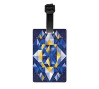 Durable PVC Luggage Tags Personalized Bag Tags for Suitcases, Travel and More Easy to Identify, Full-Print Design Bosnia and Herzegovina Flag