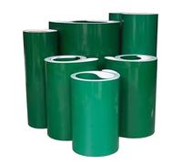 Durable PVC Material, PVC Conveyor Belt Replacement 3mm Thickness Green Multiple Sizes