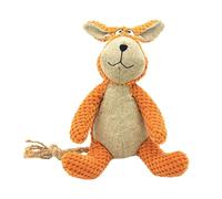 Durable Rabbit Dog Toy - Plush Teething Puppy Toy, Durable Rabbit Dog Chew Toy for Aggressive Chewers, Squeaky Plush