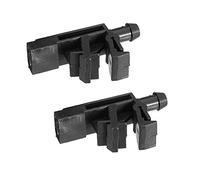 Durable Rear Windshield Wiper Windscreen Washer Jet Nozzles for 406 605 6438.89 6438. 2 Pack Front Windscreen Jet Nozzle
