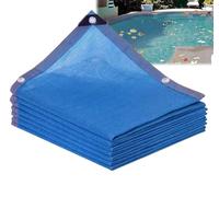 Durable Rectangular Pool Safety Cover - Winter Protection for In-Ground & Above-Ground Pools Tear-Resistant Leaf-Guard 3x4m/10x13ft Outdoor Use