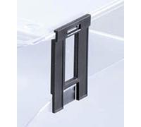 Durable Basic Letter Tray Risers - Black (Pack of 4)