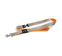 Durable Reflective Detachable Neck Lanyards with Clip and Safety Release| Orange