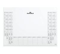 Durable Replacement Calendar Pad, 57 x 41cm, Refill Pack | Paper Inlay with 25 Sheets, 2-Year Calendar with International Bank Holidays, For Taking Quick Notes, Made in Poland