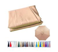 Durable Replacement Canopy for Patio Umbrella, Fits 6/8 Ribs Market & 2m-3.5m Cantilever Umbrellas, Waterproof Outdoor Sunshade Cover, UV-Resistant Shade.