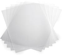 Durable Polypropylene Report Covers - Crystal Clear To Allow Easy Reading - 100% Recyclable & Eco Friendly - Pack of 50 Report Covers