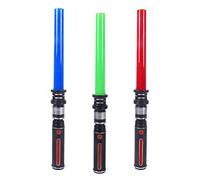 Durable Retractable LED Light Sword with Realistic Sound Effects, Suitable for Children Over 3 Years Old, ABS Plastic Sword Toy (Blue, Red, Green) (Generic1279u8xgfv-10328967)