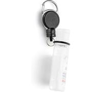 Durable 836901 Retractable Reel for Hand sanitiser, Extra Strong with Magnet, Pack of 1 Piece, Black