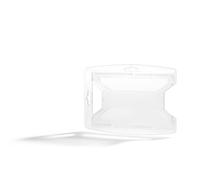 Durable reXycle 1 Card Security Pass ID Badge Holders Euro Hook | 10 Pack